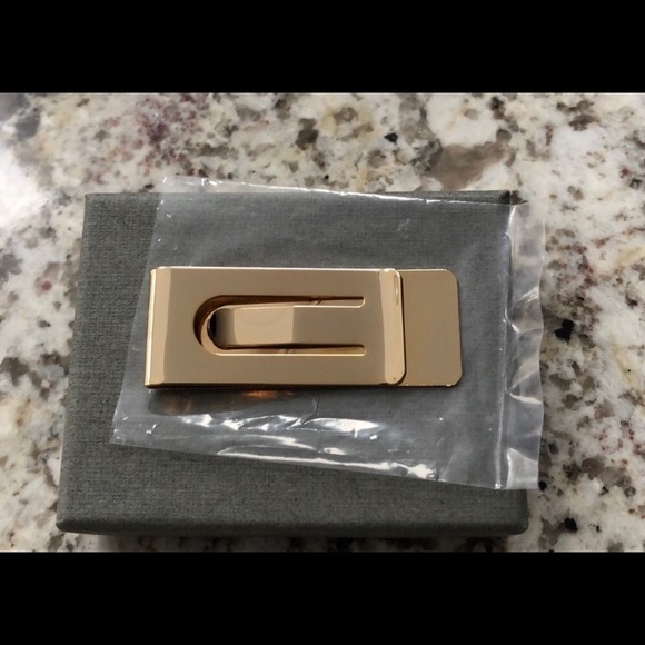 New gold plated money clip with gift box - Picture 2 of 5